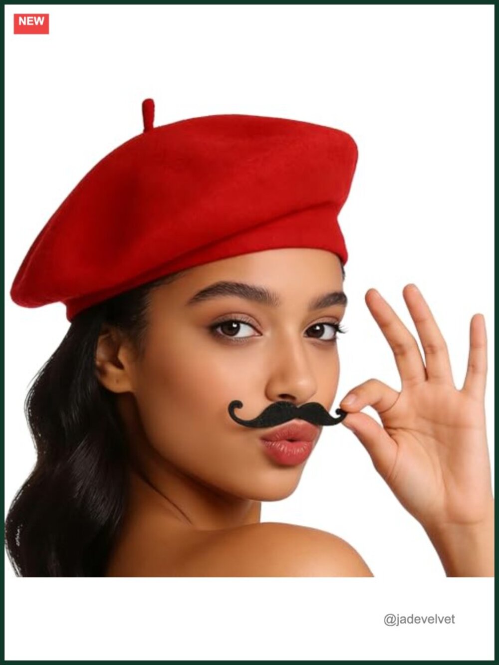 Wool Blend French Beret Mime Artist Cosplay Cap Unisex